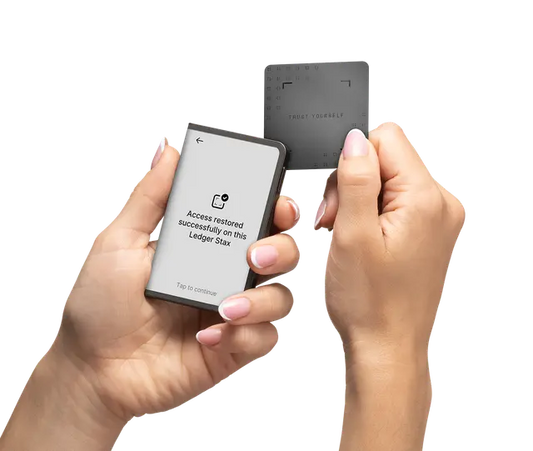 Ledger Stax Product w recovery key