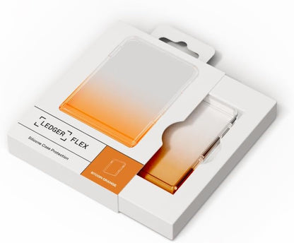 Ledger Flex Protective Case Package - BTC Orange