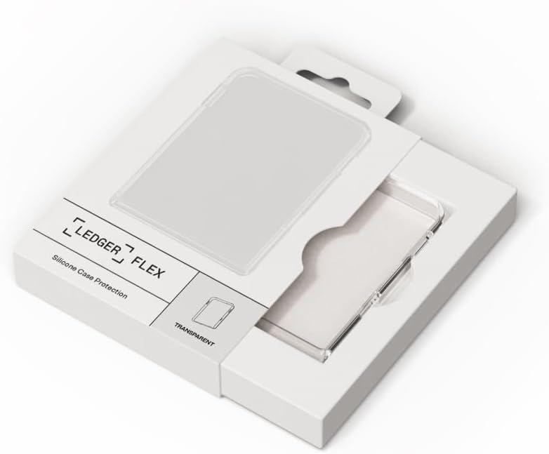 Ledger Flex Protective Case Package - Transparent
