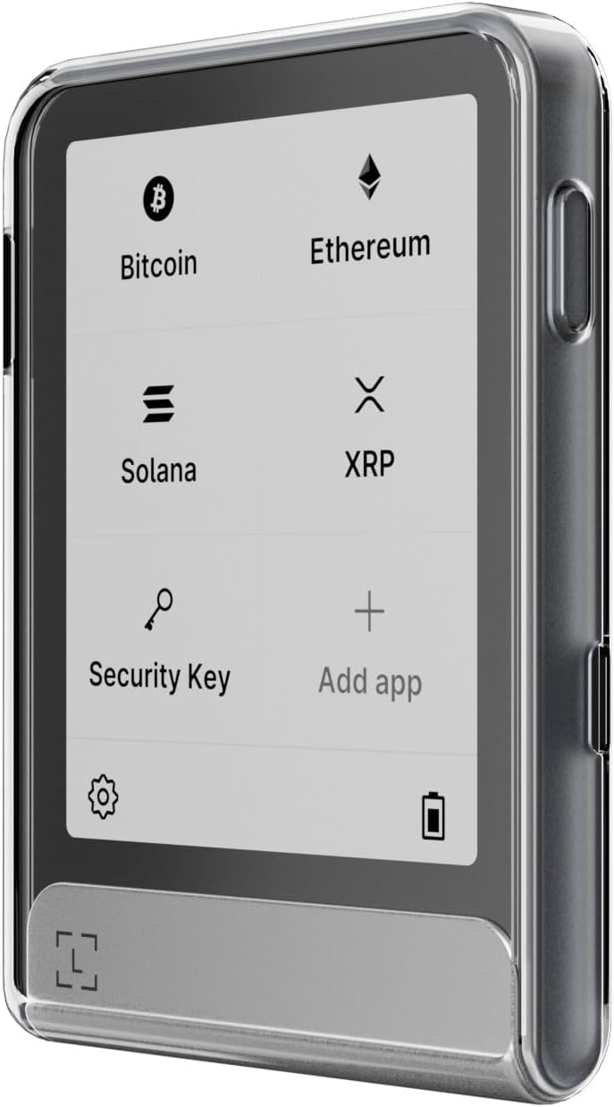 Ledger Flex Protective Case with Device Image - Transparent