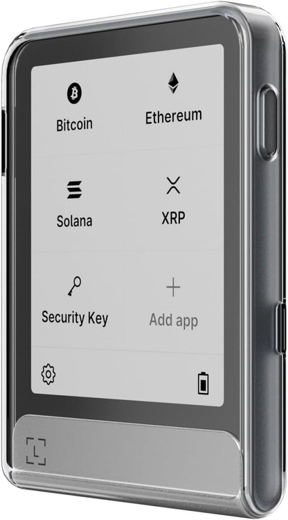 Ledger Flex Protective Case with Device Image - Transparent