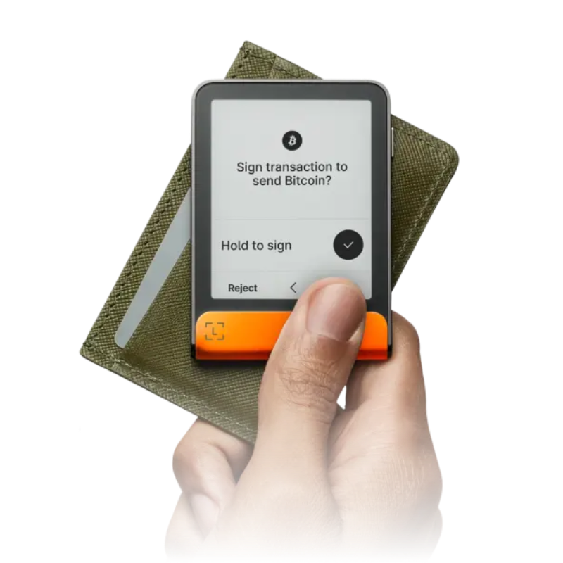 Ledger Flex BTC Orange