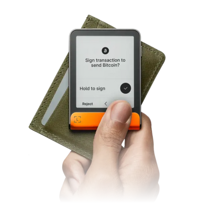 Ledger Flex BTC Orange