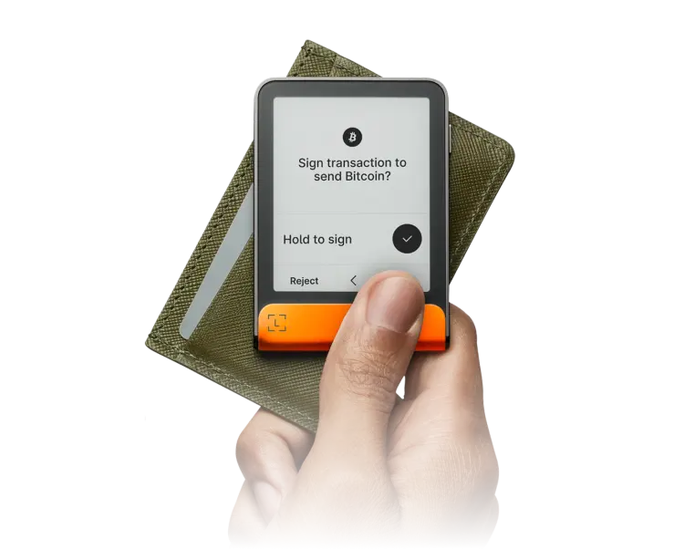 Ledger Flex BTC Orange