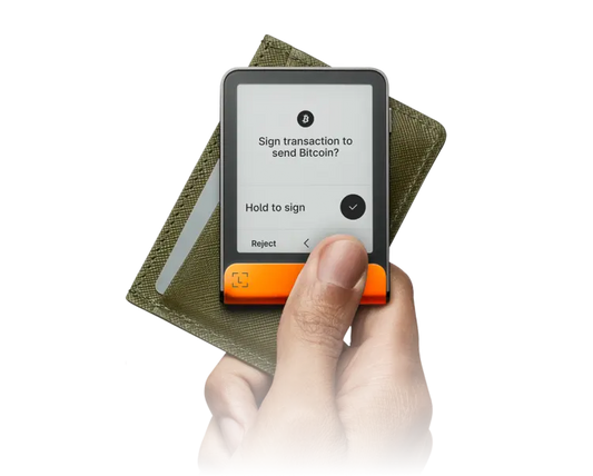 Ledger Flex BTC Orange