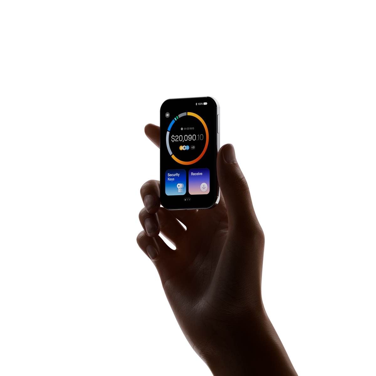 OneKey Pro 2 Hardware Wallet - 4 x EAL6+ Certified Secure Elements - Quantum-Ready - Biometric - Open Source