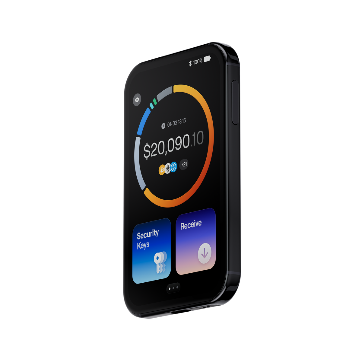 OneKey Pro 2 Hardware Wallet - 4 x EAL6+ Certified Secure Elements - Quantum-Ready - Biometric - Open Source