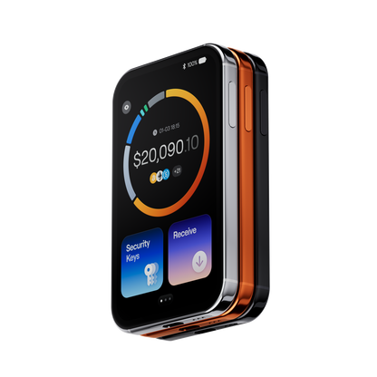 OneKey Pro 2 Hardware Wallet - 4 x EAL6+ Certified Secure Elements - Quantum-Ready - Biometric - Open Source